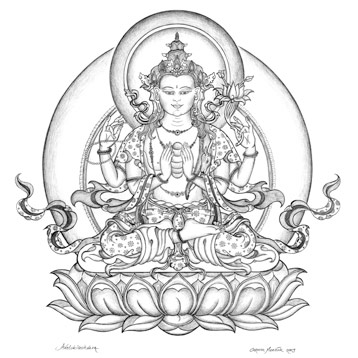 The Bodhisattva of Compassion 