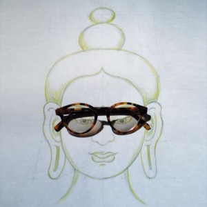 buddha-face-glasses-drawing