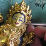 green-tara-statue-painting-carmen