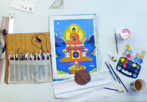 shakyamuni-thangka-carmen-mensink