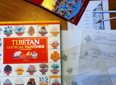 tibetan-medical-paintings-medicine-buddha-thangka-course