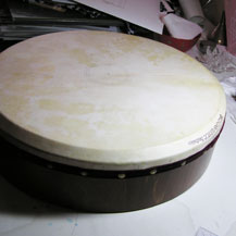 tibetan-ritual-drum-unpainted