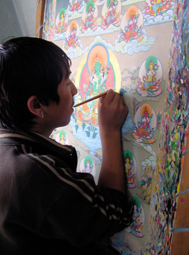 21-taras-thangka-painting