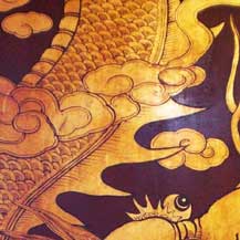 chinese-dragon-decoration-on-wood