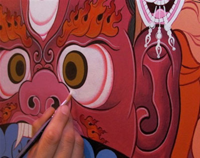 painting-a-wrathful-deity