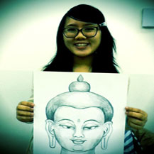 school-class-teen-buddha-drawing