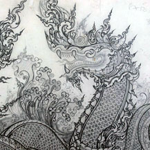 thai-drawing-design-dragon