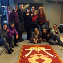 carmen-group-dalai-lama-painting