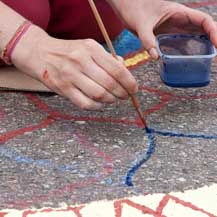 carmen-mensink-painting-for-dalai-Lama