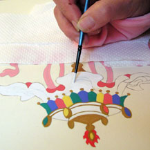 painting-buddhist-symbol-parasol