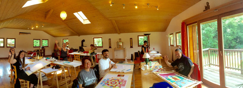thangka-painting-class-italy