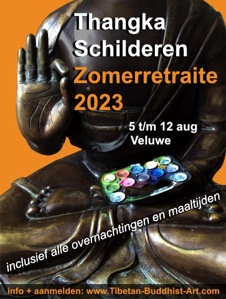 ?? Teken of Schilder een Thangka deze zomer! ??