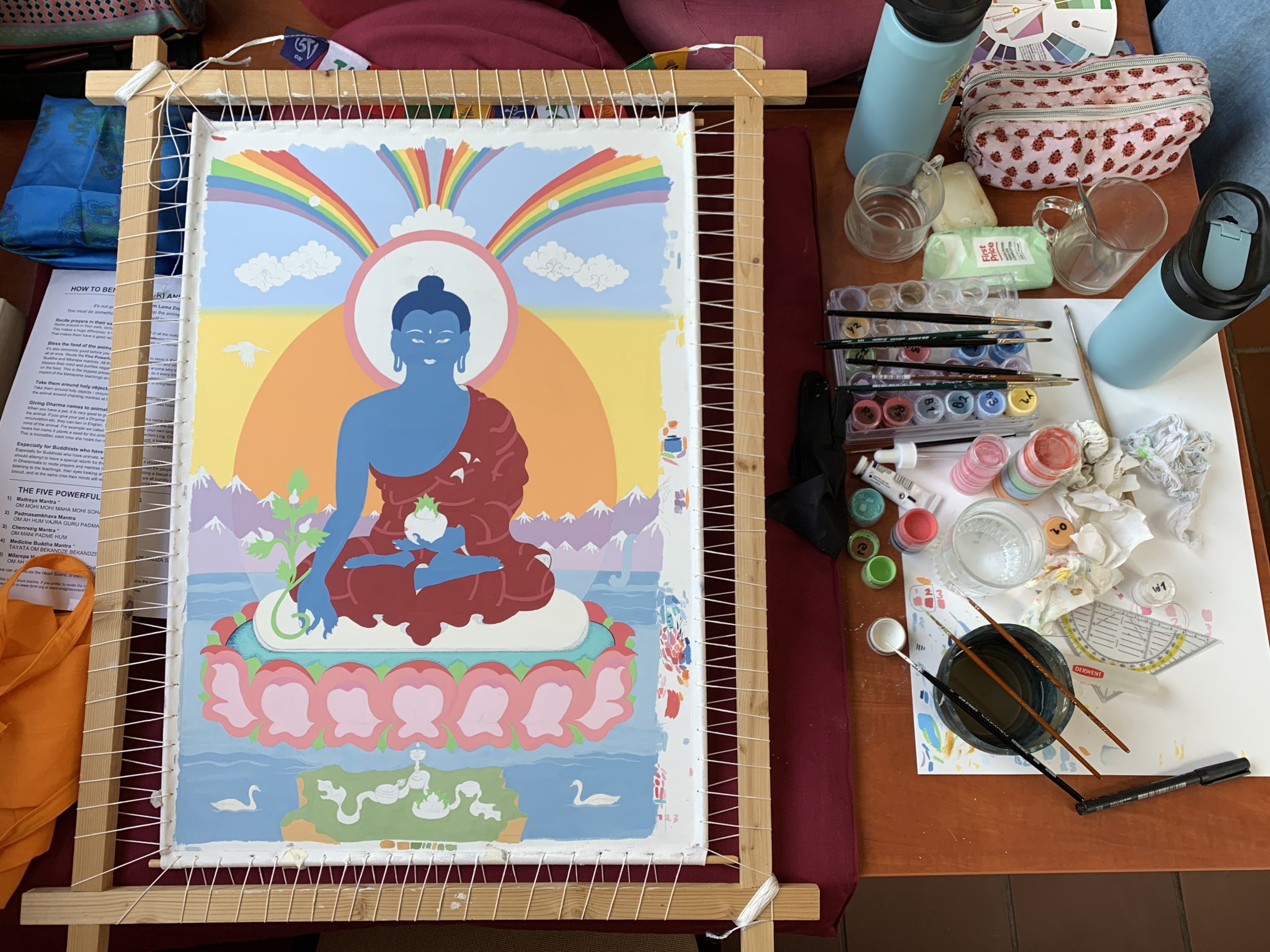 Jul 26 – Aug 2 / VELUWE, NEDERLAND / Thangka Zomerretraite 2026